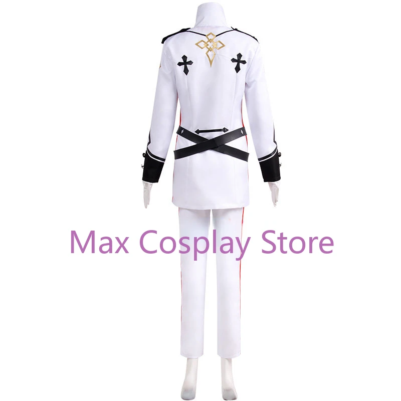 Max Kazuma Asogi Kazuma 흰색 정장  - Anime Cosplay Nz 리뷰 및 가격