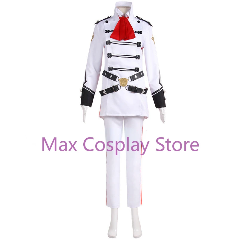 Max Kazuma Asogi Kazuma 흰색 정장  - Anime Cosplay Nz 리뷰 및 가격