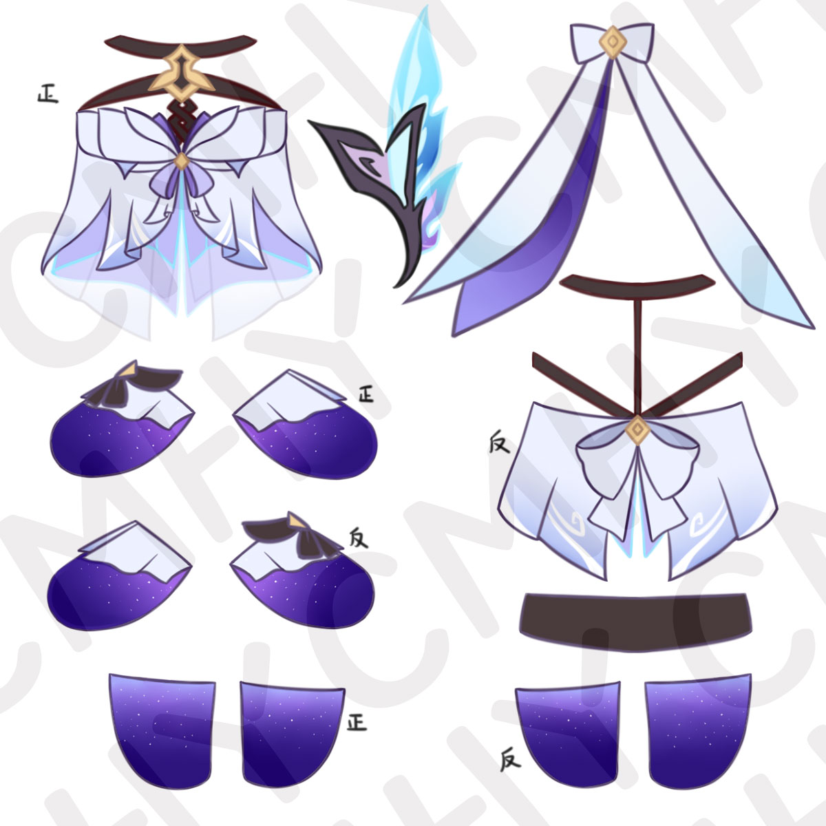 게임 원신 임팩트 스키르크 고양이 할로윈 봉제 인형 일 - Women Anime Cosplay 리뷰 및 가격