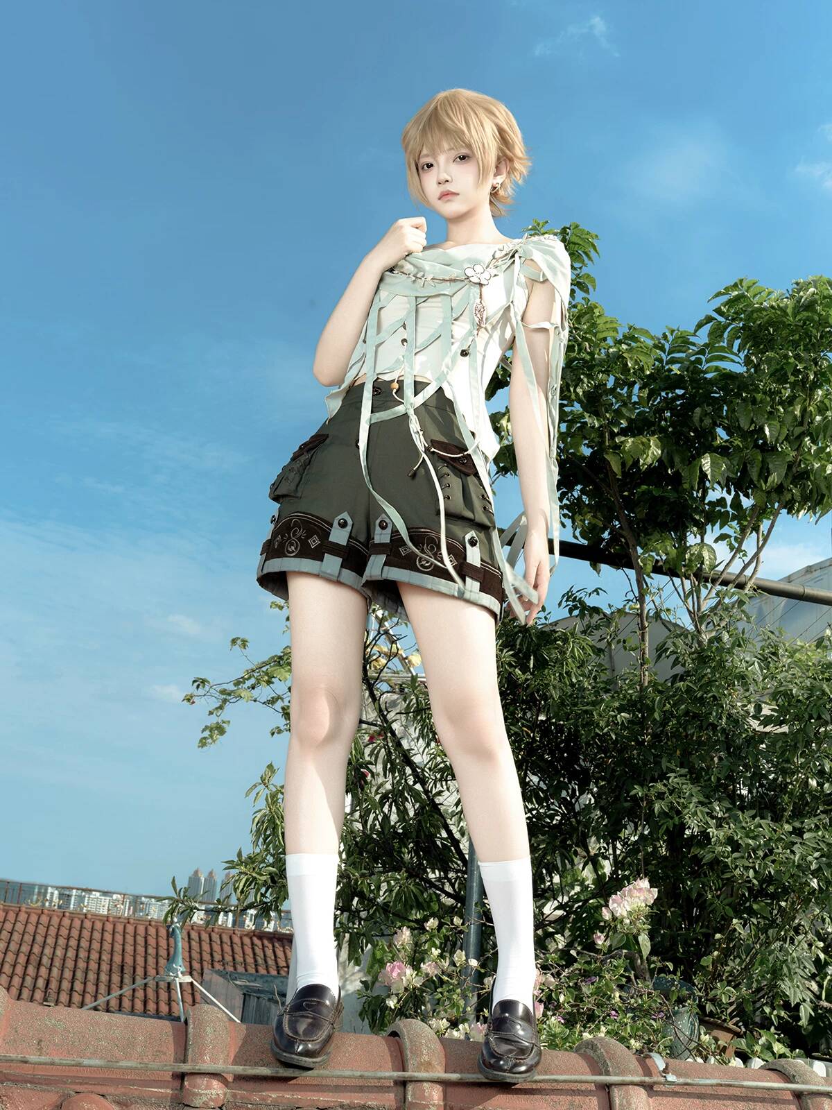 뉴 포레스트 가이드 프린스풍 로리타 반바지 숄 스트랩  - Anime Cosplay Lolita 리뷰 및 가격