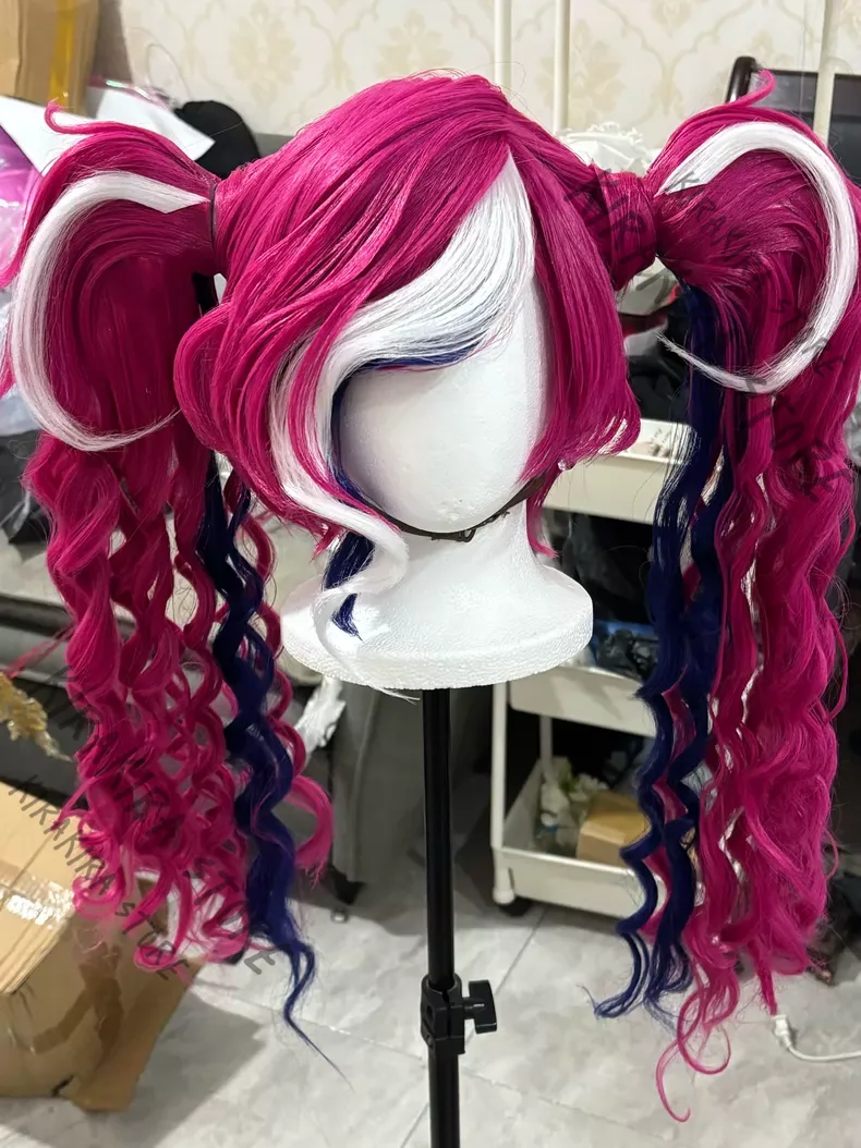 Hazbin Hotel Velvette 스타일링 헤어피 - Cosplay Anime Expo 리뷰 및 가격