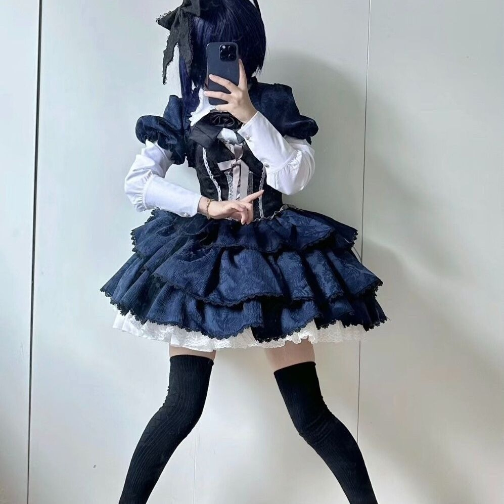리카 타카나시 코스프레 의상 중학생 데모 코이 가 시타 - Anime Cosplay Lolita 리뷰 및 가격