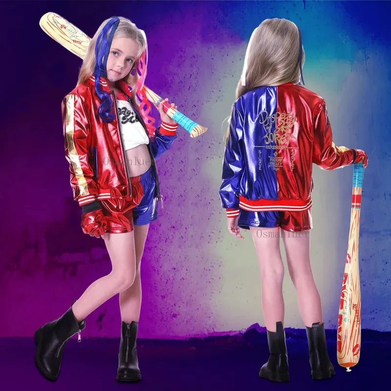새로운 2026 애니메이션 수어사이드 퀸 코스프레 의상 - Anime Harley Quinn Cosplay 리뷰 및 가격