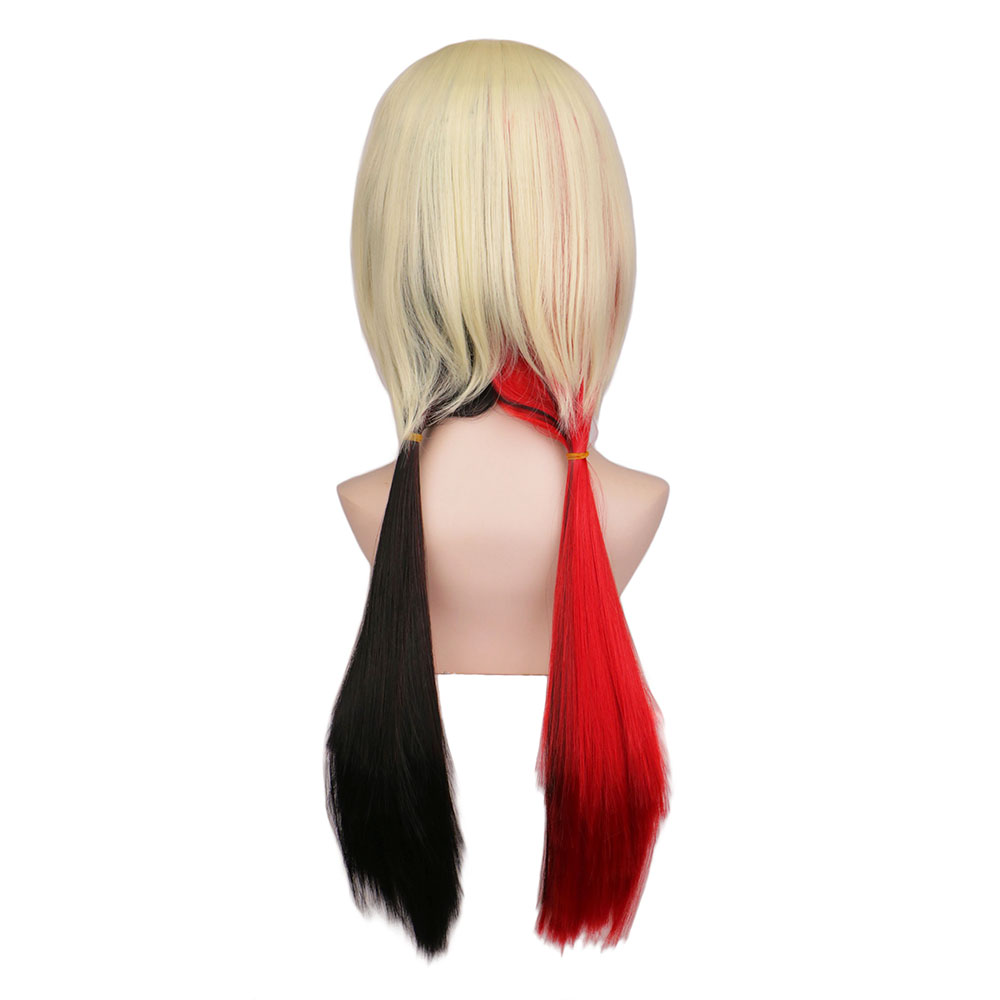 2021 New Reneecho 자살 할리 가발 퀸 코 - Anime Harley Quinn Cosplay 리뷰 및 가격