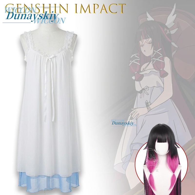 Genshin Impact Columbina Damse - Anime Cosplay Eyes 리뷰 및 가격