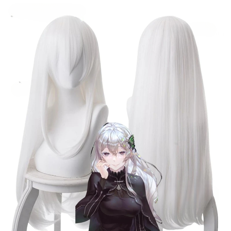RE: ZERO 다른 세계에서 인생을 시작 Echidn - Cosplay Anime White Hair 리뷰 및 가격