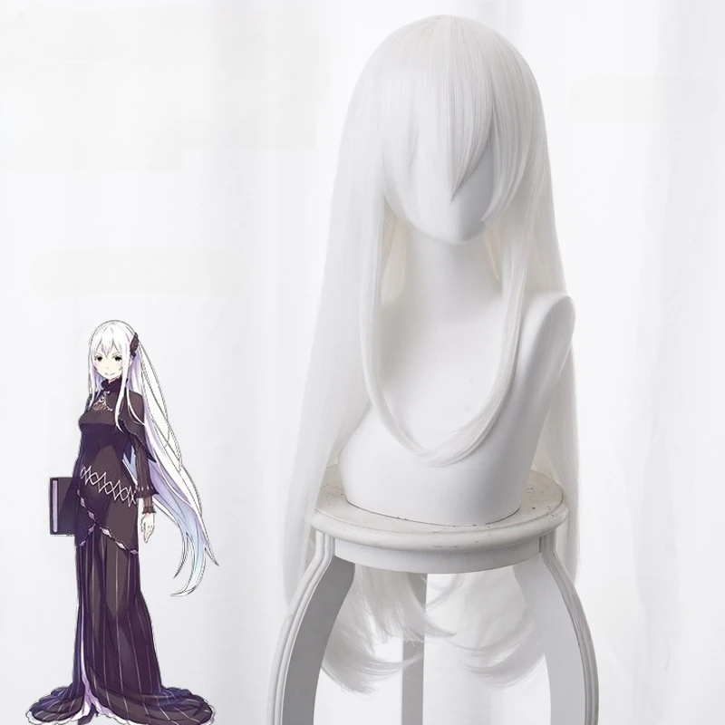 RE: ZERO 다른 세계에서 인생을 시작 Echidn - Cosplay Anime White Hair 리뷰 및 가격