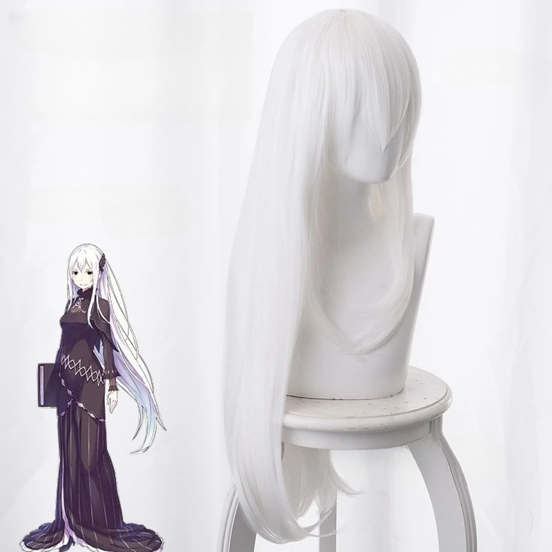 RE: ZERO 다른 세계에서 인생을 시작 Echidn - Cosplay Anime White Hair 리뷰 및 가격
