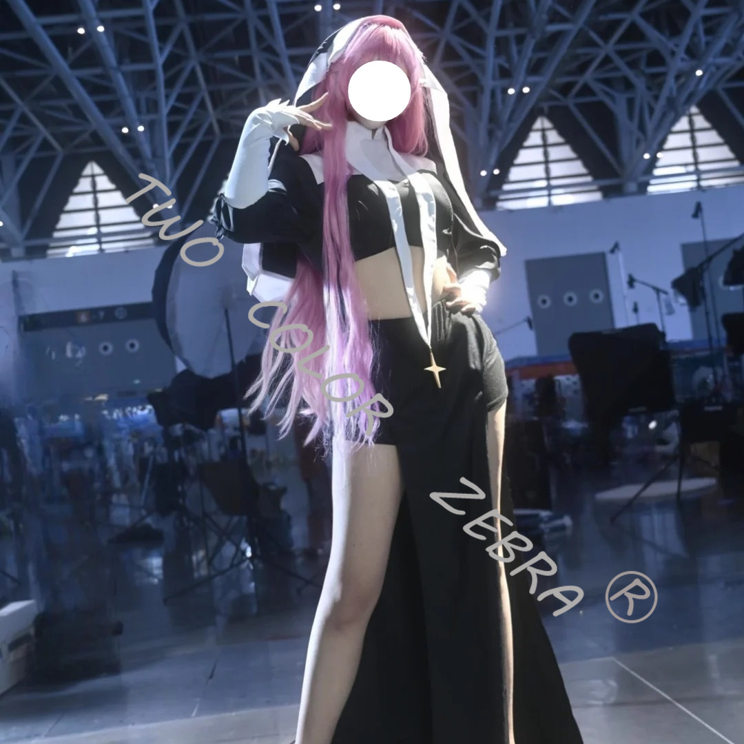 마법 소녀 캐릭터 자매 기간트 수녀 코스프레 의상, 할 - Anime Cosplay Nun 리뷰 및 가격