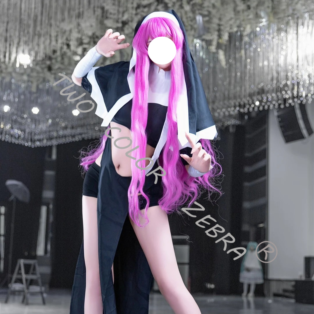 마법 소녀 캐릭터 자매 기간트 수녀 코스프레 의상, 할 - Anime Cosplay Nun 리뷰 및 가격