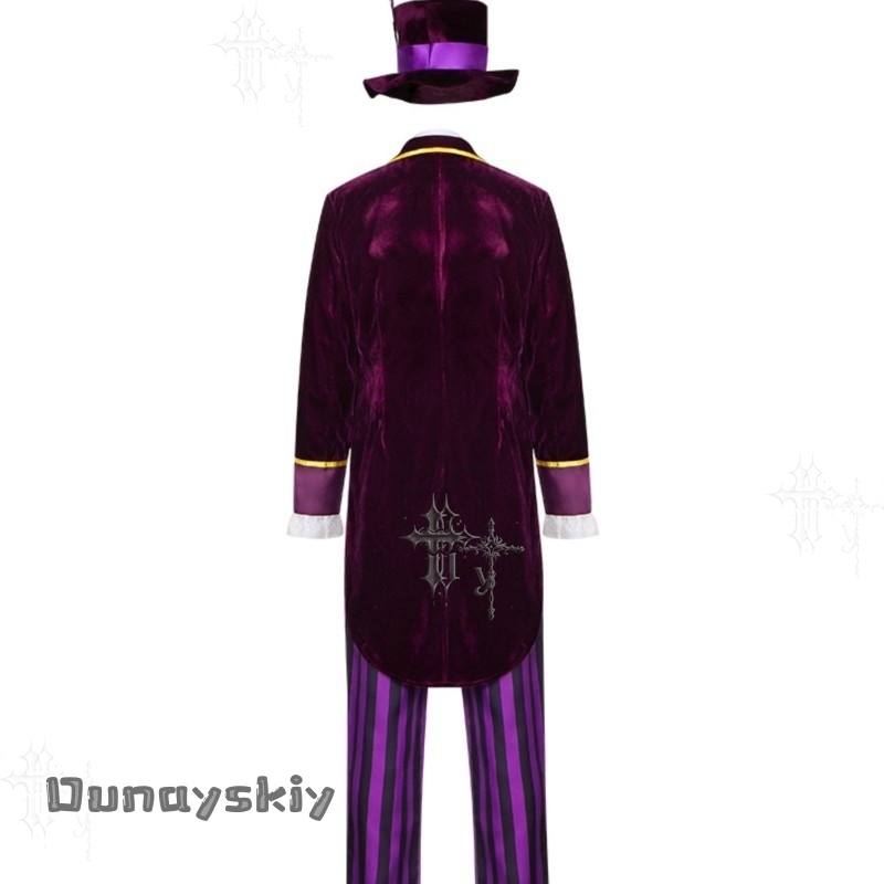 앨리스 모자 제작자 코스프레 의상 할로윈 파티 의상 남 - Anime Cosplay Outfits Male 리뷰 및 가격