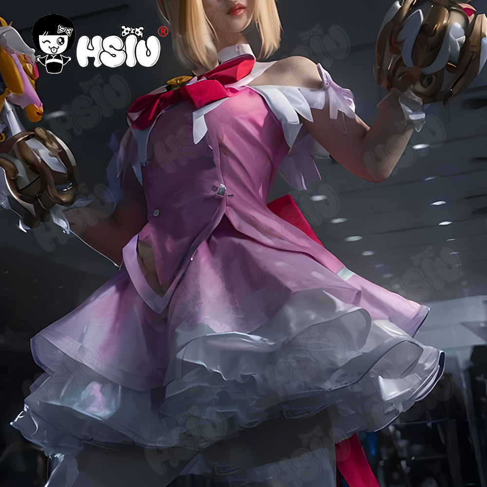주노 코스프레 의상 가발 HSIU 금발 복숭아색 핑크색 - Anime Cosplay Girl 리뷰 및 가격