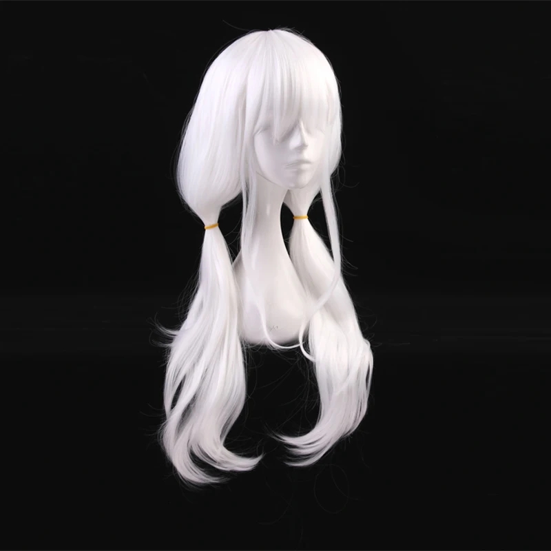 코스프레 단간론파 앤지 요나가 가발, 화이트 코스튬 단 - Cosplay Anime White Hair 리뷰 및 가격