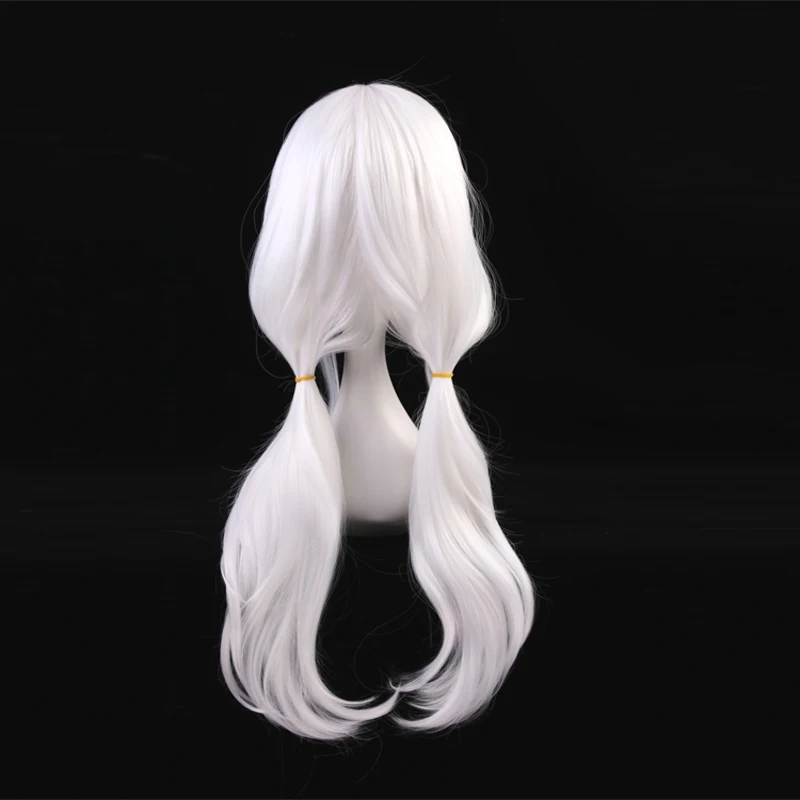 코스프레 단간론파 앤지 요나가 가발, 화이트 코스튬 단 - Cosplay Anime White Hair 리뷰 및 가격