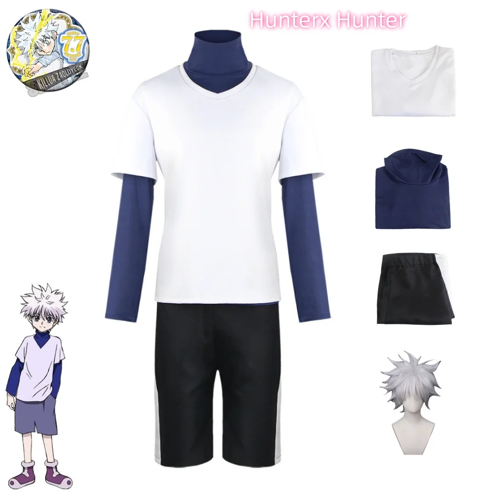 헌터 x 헌터 Killua Zoldyck 코스프레 의상 - Hunter X Hunter Uniform 리뷰 및 가격