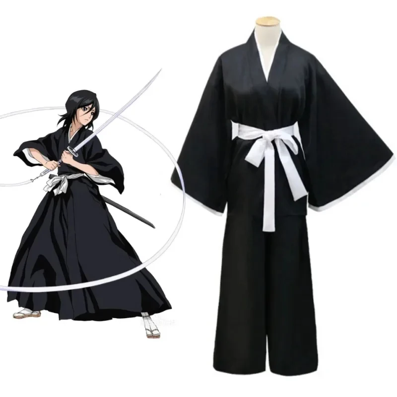 애니메이션 데스 블리치 기모노 코스프레 의상 쿠치키 루 - Anime Cosplay Bleach 리뷰 및 가격