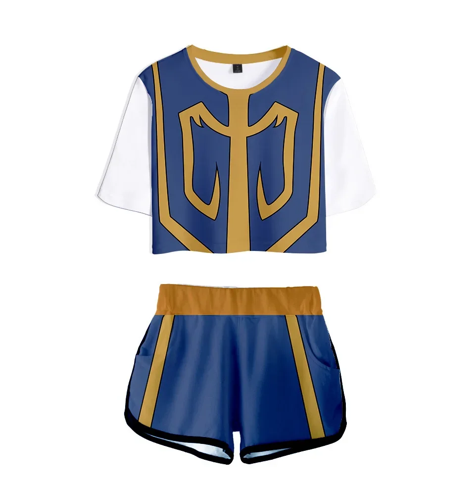 롤플레잉 애니메이션 헌터 x 헌터 여성 크롭탑 킬루아  - Hunter X Hunter Uniform 리뷰 및 가격