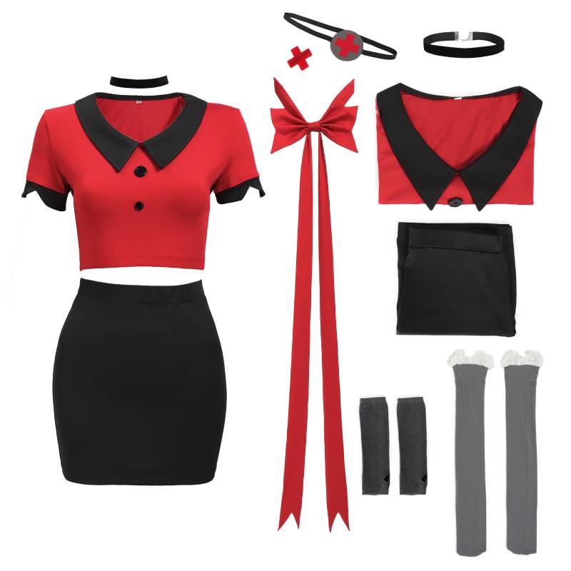 2025 바기 코스프레 의상 애니메이션 호텔 유니폼 하 - Anime Cosplay Mujer 리뷰 및 가격