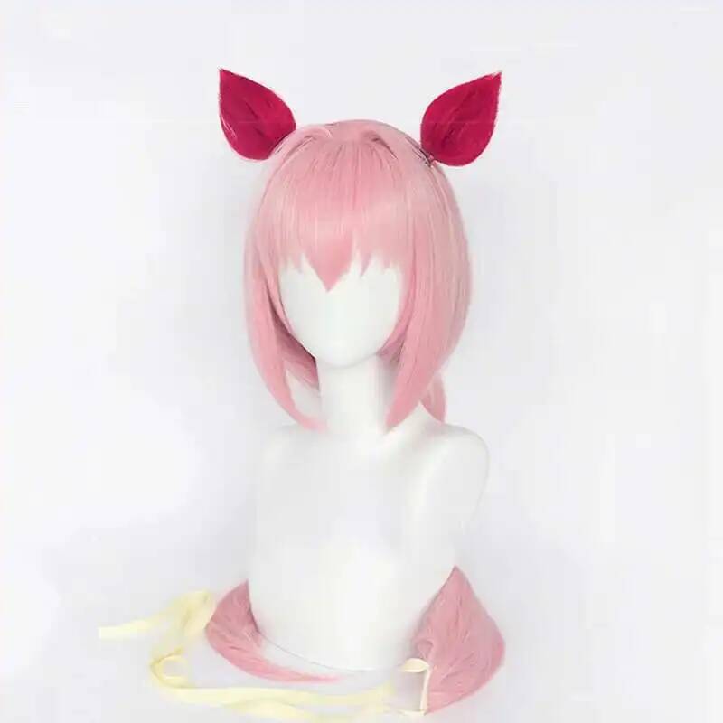 Uma Musume Haru Urara 코스프레 가발  - Women Anime Cosplay 리뷰 및 가격