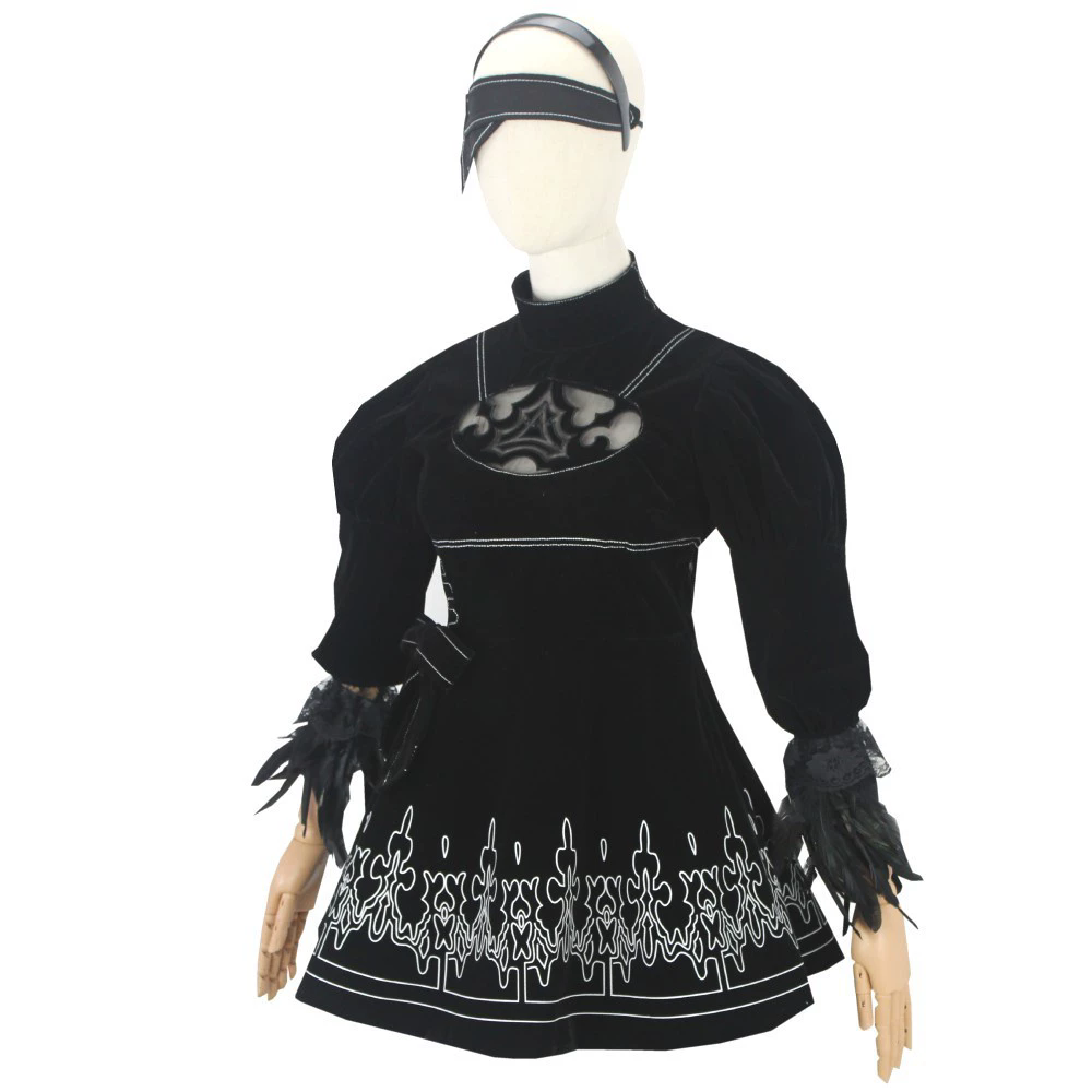 8PCS 애니메이션 2B 코스프레 의상 게임 여성 아이 - Anime Cosplay Eyes 리뷰 및 가격
