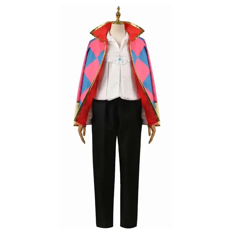 판타지 가발 코스튬 애니메이션 하울 코스프레 무브 캐슬 - Anime Cosplay Outfits Male 리뷰 및 가격