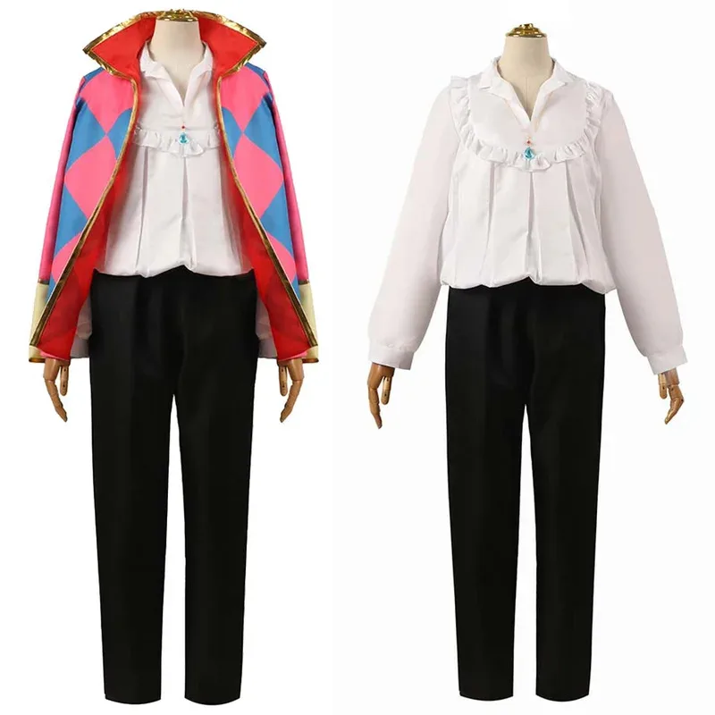 판타지 가발 코스튬 애니메이션 하울 코스프레 무브 캐슬 - Anime Cosplay Outfits Male 리뷰 및 가격