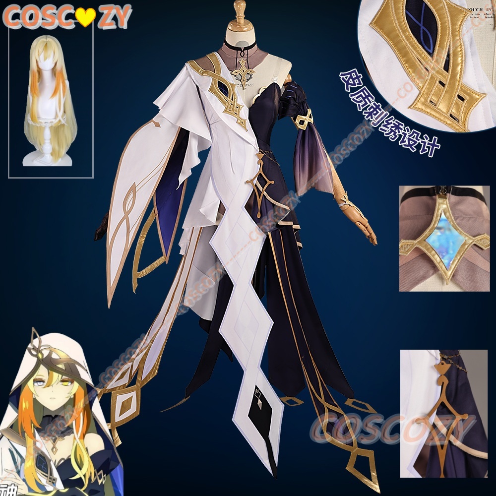 Genshin Impact Rhinedottir Nab - Anime Cosplay Japanese Girl 리뷰 및 가격