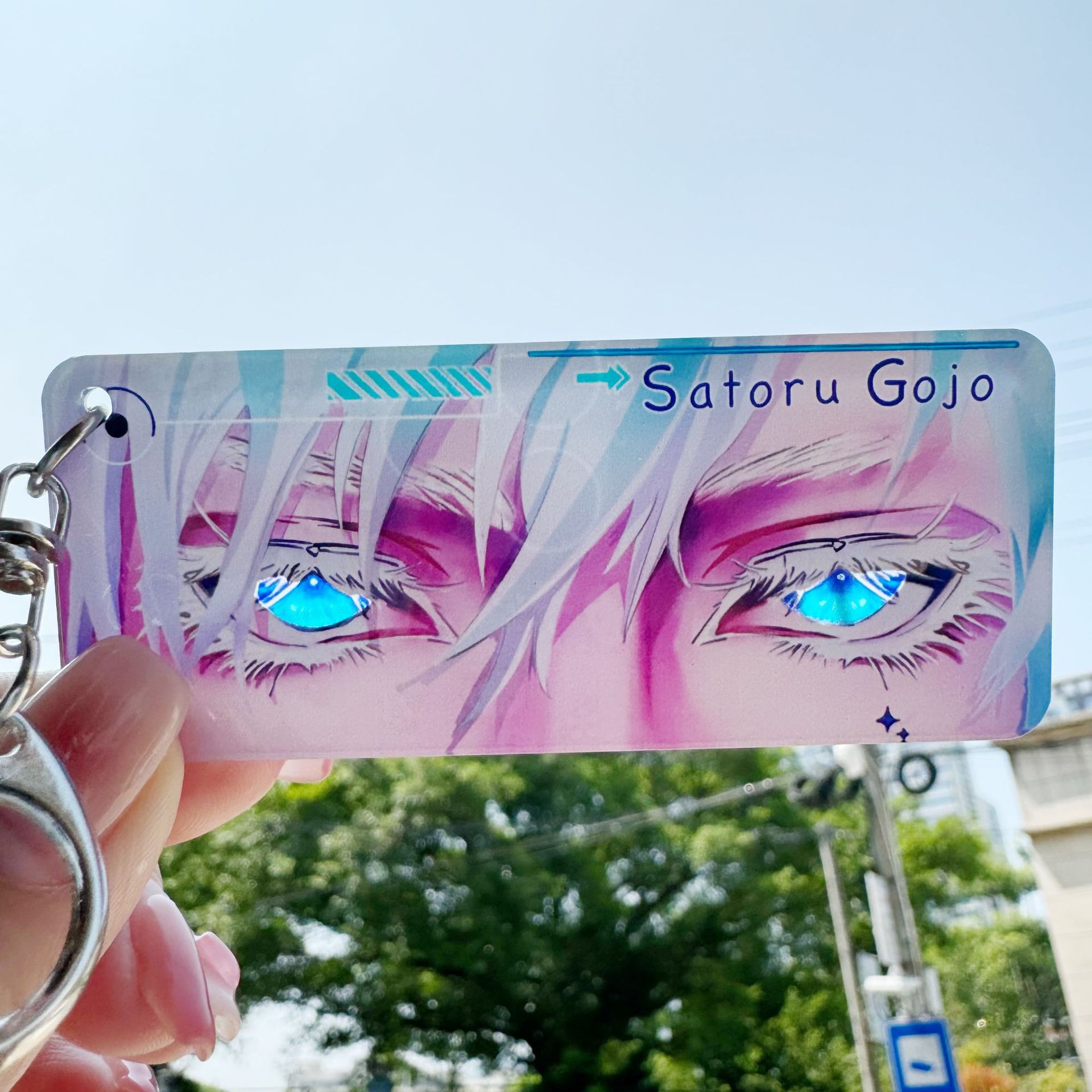 애니메이션 주술회전 눈 투명 카드 만화 캐릭터 고죠 사 - Anime Cosplay Eyes 리뷰 및 가격