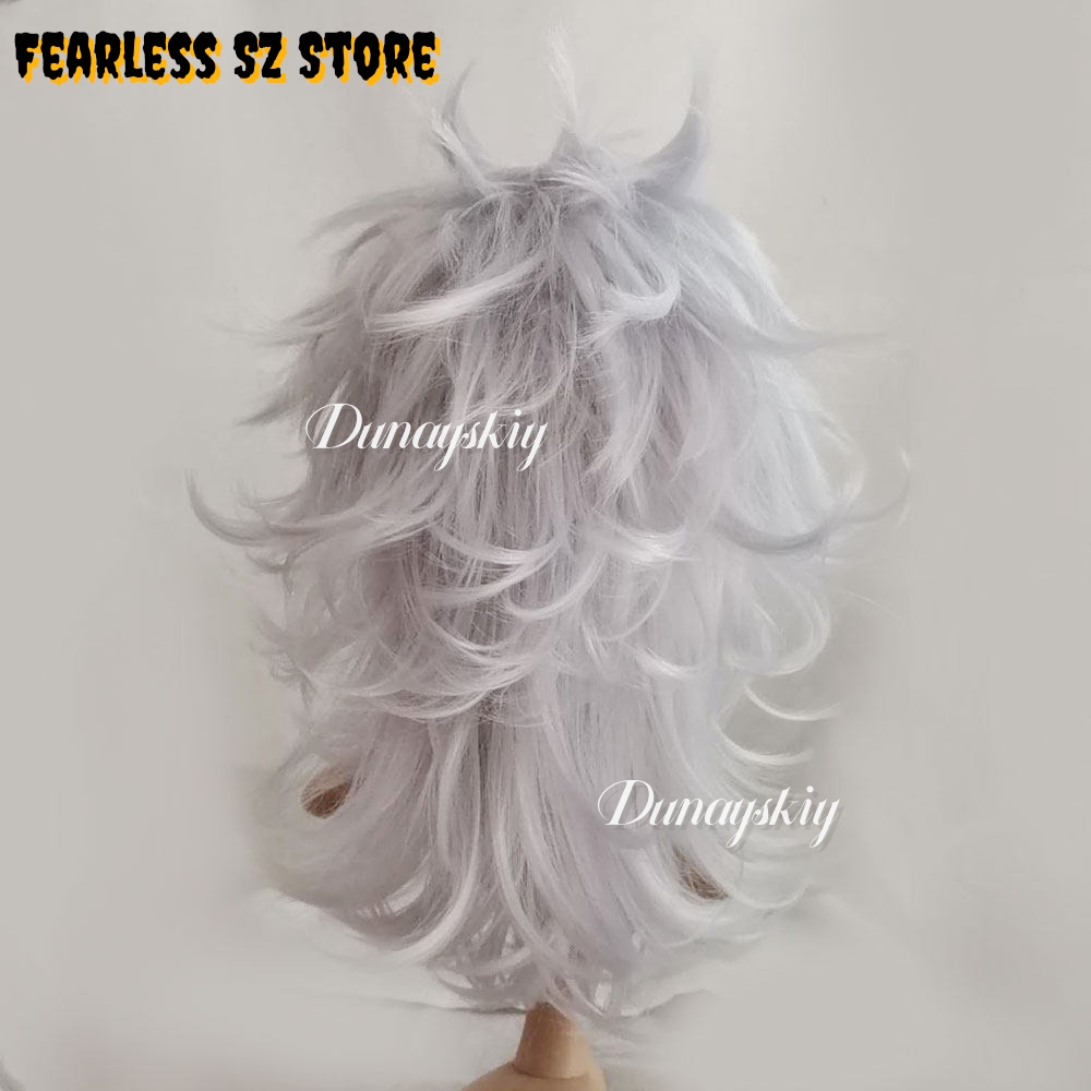 Dorohedoro Noi 코스프레 의상 합성 머리 긴 - Cosplay Anime White Hair 리뷰 및 가격